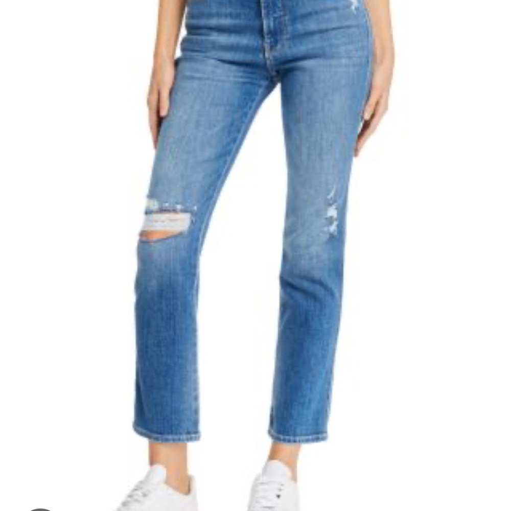 FRAME (Women) Le Sylvie Slender Straight Jeans size 31